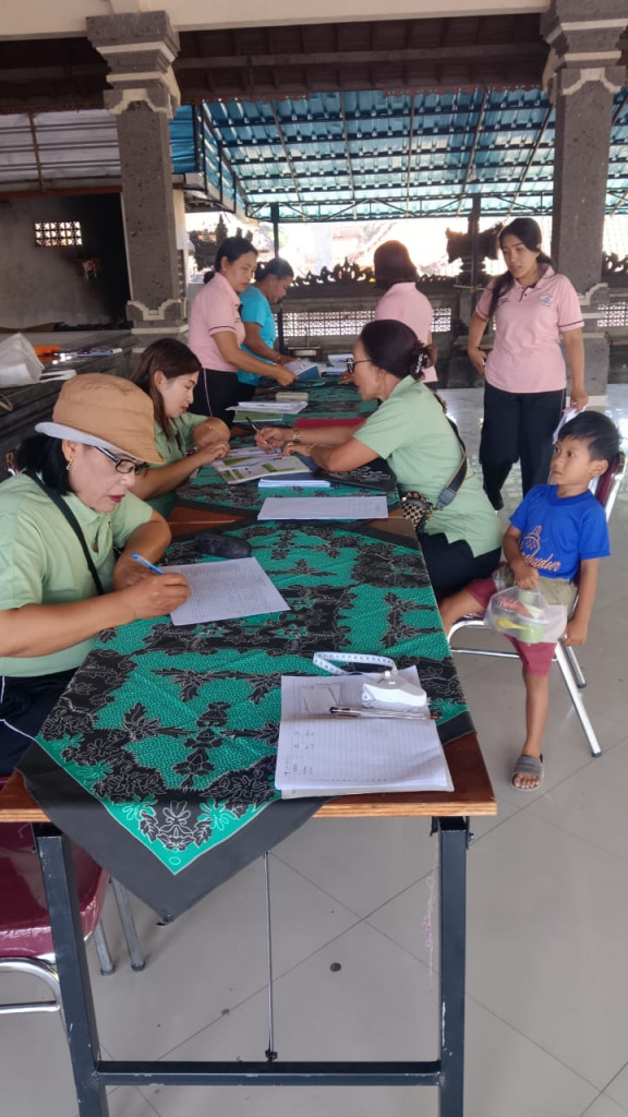 Pelaksanaan Posyandu Balita Banjar Belang - 17 Oktober 2024